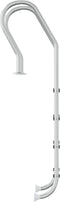 vidaXL Zwembadladder 54x38x184,5 cm 304 roestvrij staal