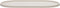 Designed by Lotte Oona - Placemat - Silicone - Vaatwasserbestendig - Beige - 45x25x1,5 cm