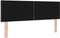 vidaXL - Hoofdbord - met - Diamantblokjes - Design - Taupe - 160 - cm - Stof