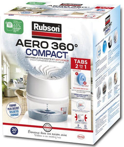 Rubson AERO360 - Vochtopnemer - 450g - Compact