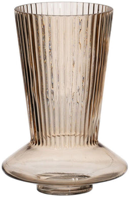 Vaas Bruin Kristal 15 x 15 x 24,5 cm