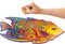UNIDRAGON Houten Puzzel Voor Volwassenen Dier - Glanzende Vis - 331 stukjes - King Size 40x31 cm