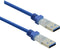 Renkforce RF-4369443 - USB-kabel USB 3.2 Gen1 - 0.50 m - Blauw