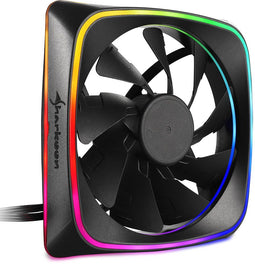 Sharkoon RGB Shark Lights - 120mm Ventilator - 3 Pins - 56m³/h - 15,2dB(A)