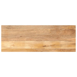 Tafelblad rechthoekig 140x50x3,8 cm massief mangohout