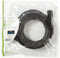High Speed HDMI-Kabel met Ethernet - HDMI Connector - HDMI Female - 4K@30Hz - 10.2 Gbps - 5.00 m - Rond - PVC - Zwart - Envelop