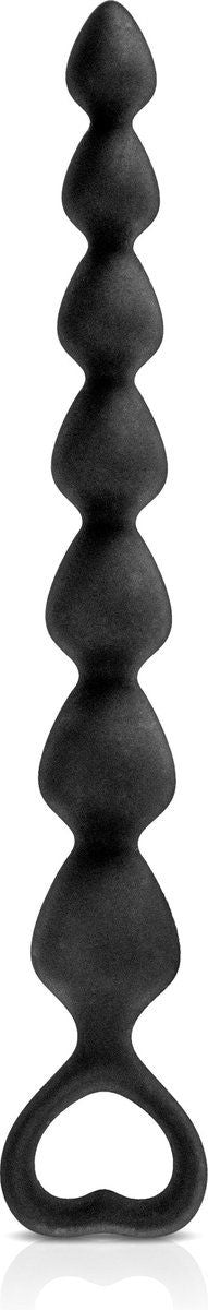 Glamy - Anale Kralen - Zwart - 18cm Lang - Diameter 2.2cm