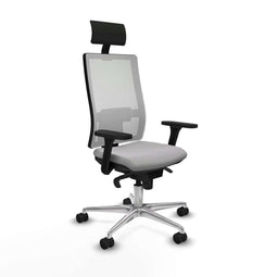 Bureaustoel Piqueras y Crespo 3D086N1 Lichtgrijs