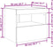vidaXL - Nachtkastje - met - LED-verlichting - 50x40x45 - cm - betongrijs