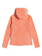 Roxy Elect Feelin - Dames Thermoshirt - Fleece met Rits en Capuchon - Rosarancio - M