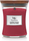 WoodWick Hourglass Medium Geurkaars - Elderberry Bourbon