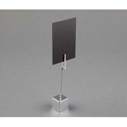 Klika - knijpstandaard 8,3 cm chrome kleur - 40 stuks