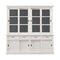HSM Collection Buffetkast Provence - 220 cm - wit/donkergrijs