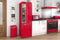 Swan Sensor Prullenbak – 45 Liter Inhoud – Tot 15 cm Afstand – Rood