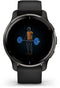 Garmin Venu 2 Plus - GPS smartwatch - Gezondheidsmonitoring spraakbesturing - Zwart