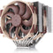 Noctua NH-D15 G2 - CPU-koeler - 1250 - 1500 omw/min - 19.7 - 24.8 dBA - voor Intel LGA 1851 1700 1200 115x - AMD AM5 AM4 - bruin beige