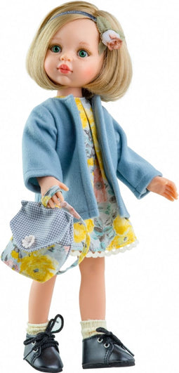 Paola reina Pop Amigas Carla blauw/geel (32cm)