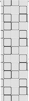 vidaXL - Doucherolgordijn - 70x240 - cm - stofbreedte - 66 - cm