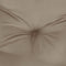 vidaXL - Palletkussen - 70x70x12 - cm - stof - taupe