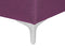 ABERDEEN - Hoekslaapbank - Paars - Linkerzijde - 267 cm - Polyester