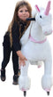MY PONY, rijdend speelgoed unicorn van ROLLZONE ®, 4 - 10 jaar (MP2002-M) | Kinder Hobbelpaard