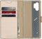 Accezz Hoesje Geschikt voor Samsung Galaxy Note 10 Plus Hoesje Met Pasjeshouder - Accezz Wallet Softcase Bookcase - goud