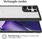 iMoshion Hoesje Geschikt voor Samsung Galaxy S23 Ultra Hoesje - iMoshion Rugged Hybrid Case - Zwart / Transparant