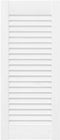 vidaXL - Kastdeuren - louvredesign - 4 - st - 61,5x29,5 - cm - wit