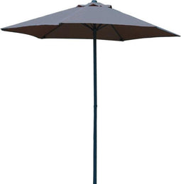 PimXL Parasol - Stokparasol - Ø200cm - Push-up systeem - Antraciet