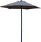 PimXL Parasol - Stokparasol - Ø200cm - Push-up systeem - Antraciet