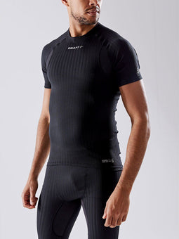 Craft Active Extreme X - S/S Thermoshirt Heren - Slim fit Coolmax - Zwart - Maat XL