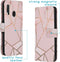 iMoshion Hoesje Geschikt voor Samsung Galaxy A20e Hoesje Met Pasjeshouder - iMoshion Design Softcase Bookcase - Goud / Roze / Pink Graphic
