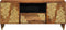 vidaXL - TV-kast - 105x33x46 - cm - Massief - Mangohout