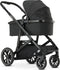 Deryan Evy V2 - Duo Kinderwagen - Uitbreidbaar voor 3 kinderen - Zwart