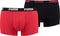 Puma - Basic Boxer 2P - Rood - Heren - maat M