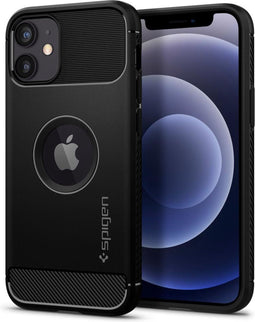 Spigen Rugged Armor - Soft case - Air Cushion Technology - Zwart