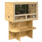 Terrariumbasis Bruin 80 x 50 x 50 cm OSB