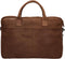 DSTRCT Limited Laptoptas - 17 inch - Gewatteerd laptopvak - Cognac