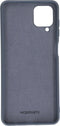 Mobiparts Silicone Cover Samsung Galaxy A12 (2021) - Soft case - Fluweelzachte siliconen - Grijs
