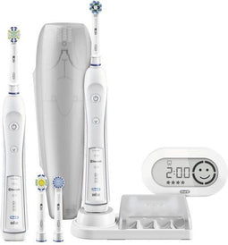 Oral-B Pro Series Cross Action 6500 - Roterende-oscillerende tandenborstel - 5 poetsmodi - Wit