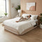 FLOAT CloudSpring - 2 Persoons Luchtbed - Zelfopblazend met Foam Topper en Ingebouwde Pomp - Beige (2 stuks)
