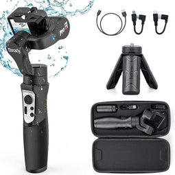 Hohem iSteadyPro 3 - Handheld 3-Axis Gimbal Stabiliser - Splash-Proof 640° Panhoek - Zwart