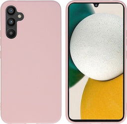 iMoshion Hoesje Geschikt voor Samsung Galaxy A34 (5G) Hoesje Siliconen - iMoshion Color Backcover - roze