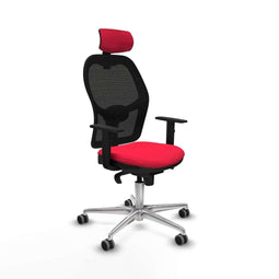 Piqueras y Crespo 1D086G2 - Bureaustoel - Hoogteverstelbaar - Rood