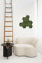 Hexagon wandtegel | Moswand | Groen | Zelfklevend | ↑21CM - 24CM