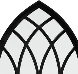 vidaXL - Spiegel - 70x30 - cm - ijzer - zwart