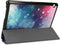 iMoshion Tablet Hoes Geschikt voor Huawei MediaPad T5 10.1 inch - iMoshion Design Trifold Bookcase - Meerkleurig / Paars /Space