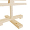 vidaXL - Kerstdecoratie - kerstboom - 90 - cm - massief - grenenhout