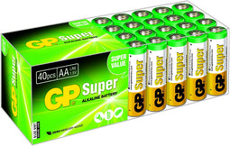 GP AA - Alkaline Batterijen - Multi-color