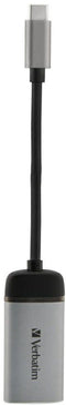 Verbatim 49143 - USB-C naar HDMI adapter - 4K resolutie - Zilver Zwart